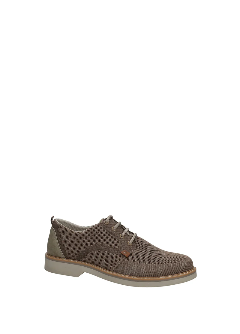 Derby uomo in TEX/PU fondo gomma