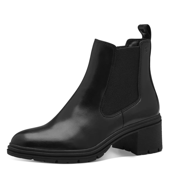 Tronchetto nero con zip