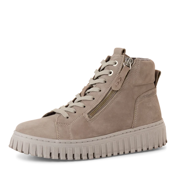 Scarponcino nubuck grigio