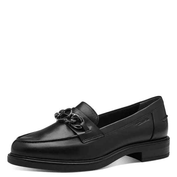 Mocassino pelle nera