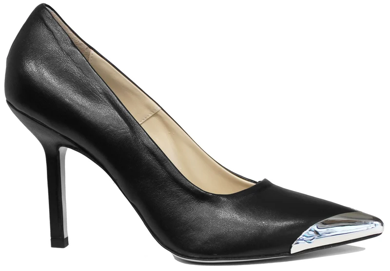 |DECOLTE' DONNA PUNTALE PELLE NERA|