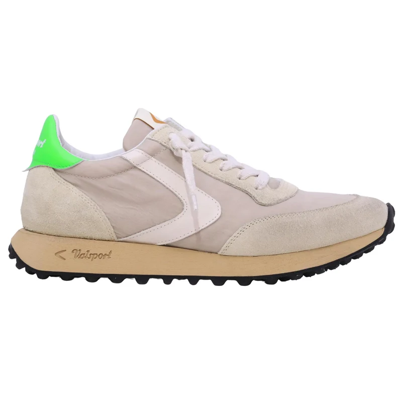 Valsport Start Heritage Fluo sneaker uomo in nylon frost e camoscio