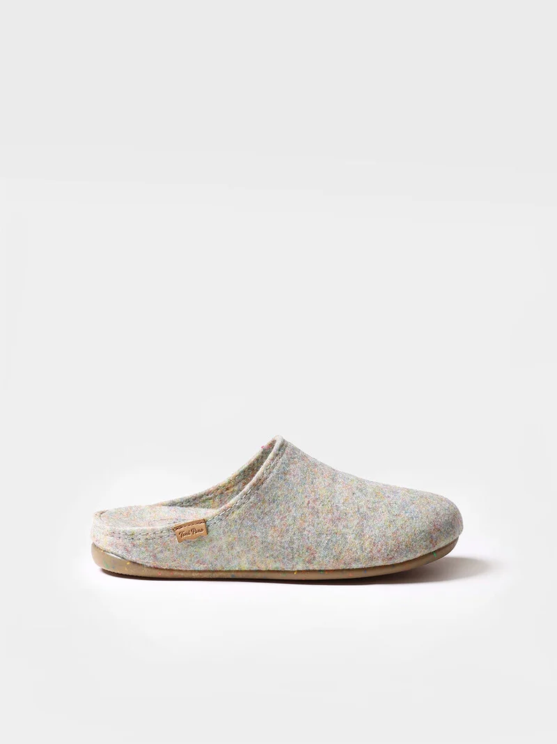 Pantofola Multicolore chiaro