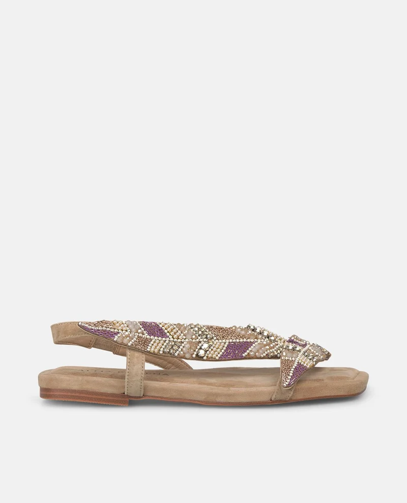 SANDALIA PLANA MULTICOLOR