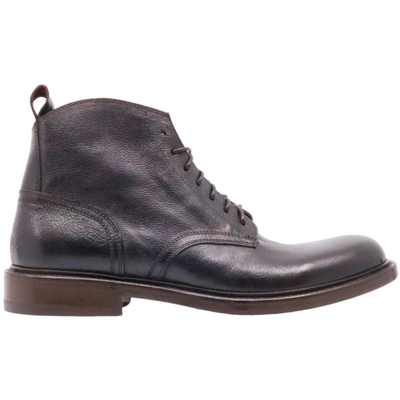 Stivaletto uomo Seboy's 5165 in pelle di colore marrone