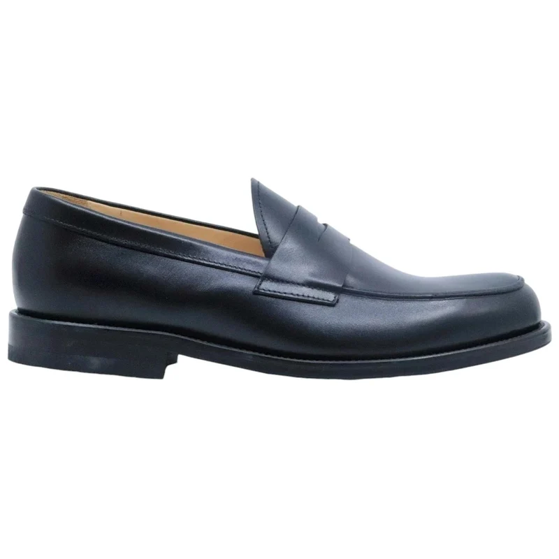Mocassino uomo Mille 885 Milton in pelle nera