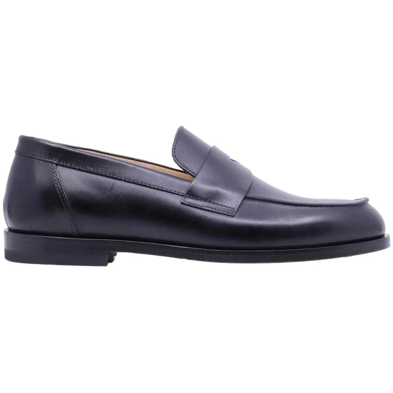 Mocassino uomo Mille 885 Milano in pelle nera