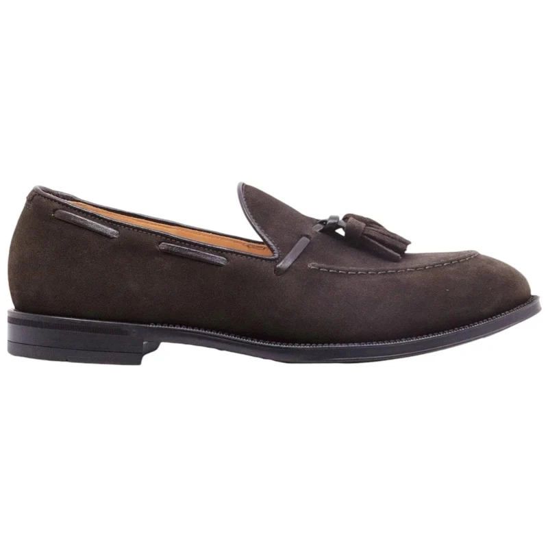 Mocassino uomo Mille 885 Posillipo in camoscio marrone