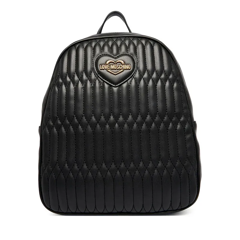 Zaino Donna LOVE MOSCHINO linea Bubby Love in Ecopelle Nera
