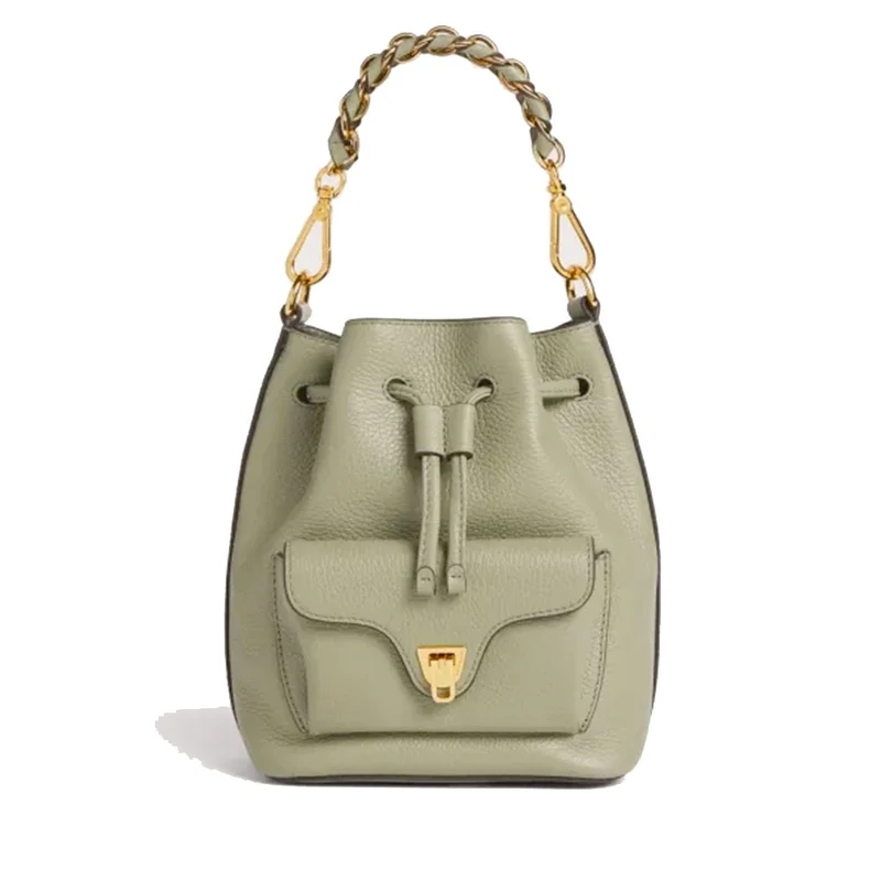 Borsa Donna a Mano COCCINELLE in Pelle linea Beat Generation Small Colore Greenery