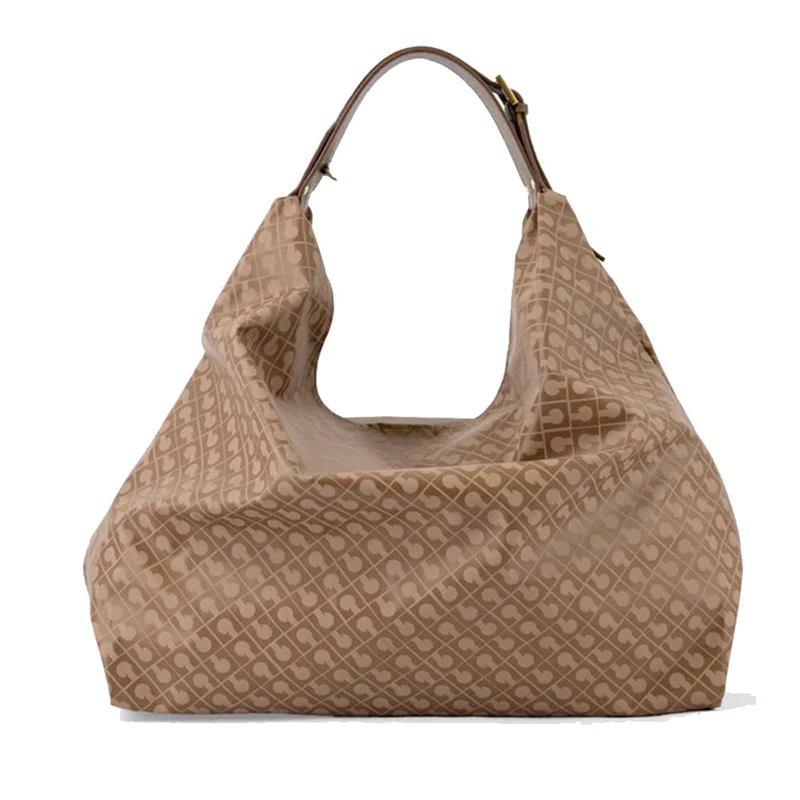 Borsa Donna a Spalla GHERARDINI linea Amazzonia in Tessuto Softy colore Chestnut