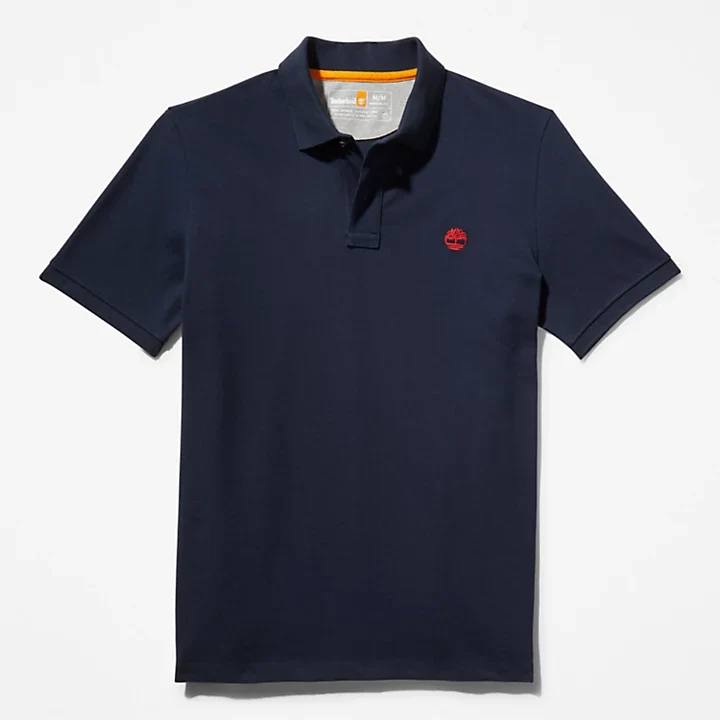 POLO IN PIQUÉ MILLERS RIVER DA UOMO IN BLU MARINO