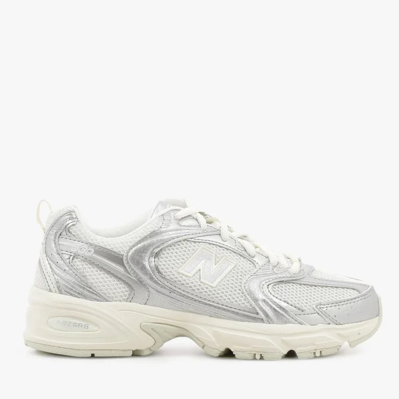 Sneakers Running Donna NEW BALANCE 530 in Tessuto Sintetico e Mesh Silver Metallic e Reflection