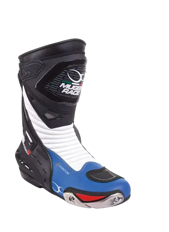 MUGENRACE BOT-MNR-1490 SPHANTOM 2 Moto Stivali Blu