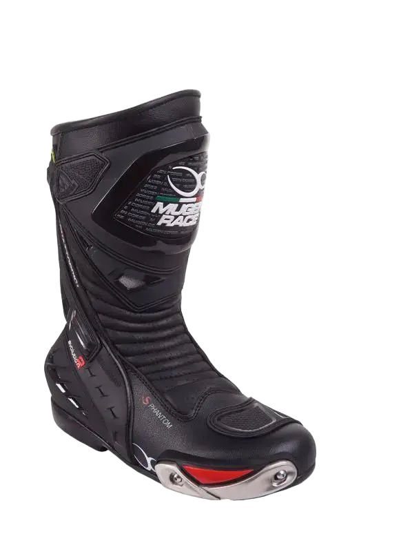 MUGENRACE BOT-MNR-1490 SPHANTOM 2 Moto Stivali Nero