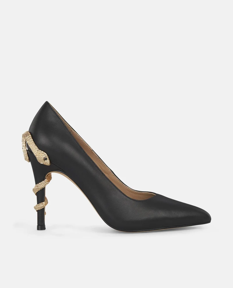 ZAPATO CON SERPIENTE TACÓN