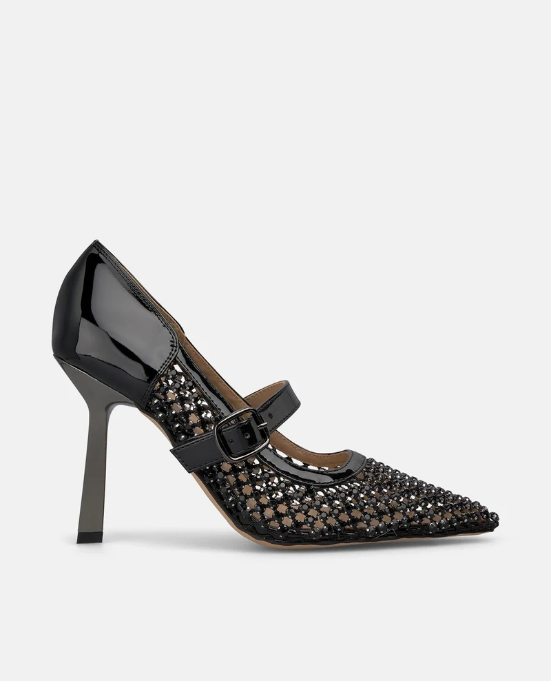 ZAPATO TACÓN REJILLA