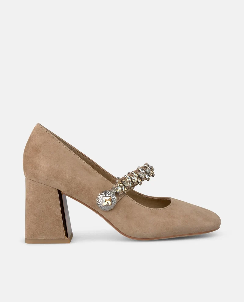 ZAPATO TACÓN ALTO PEDRERÍA
