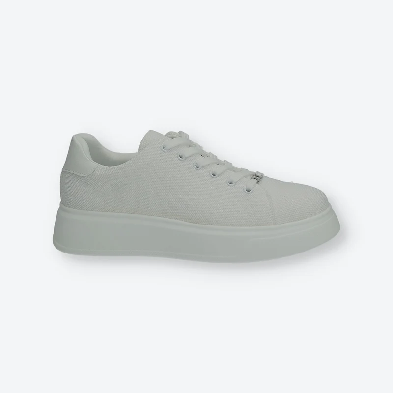Sneakers platform con logo