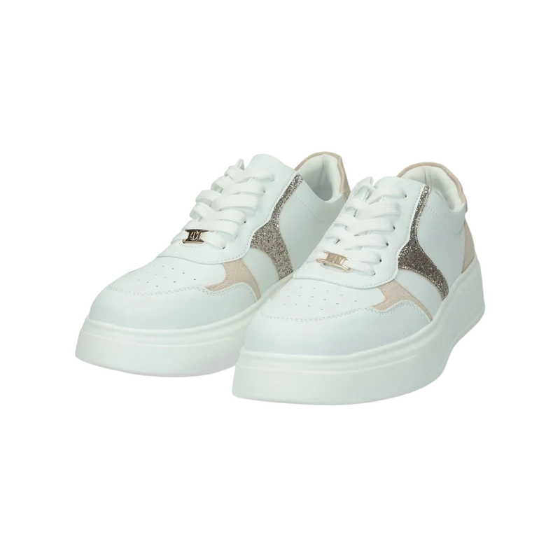 Sneakers platform.Tacco alto 4 cm