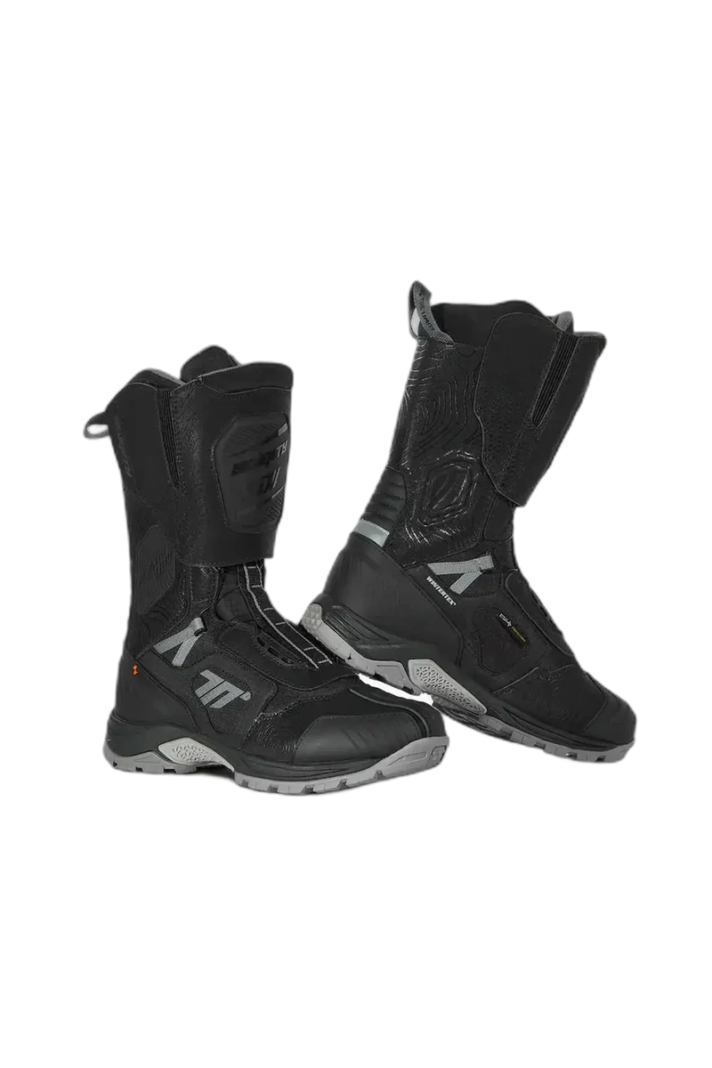 SEVENTY SD-BA6 STELVIO HIGH Botas Di Motociclismo Unisex Negras Grises