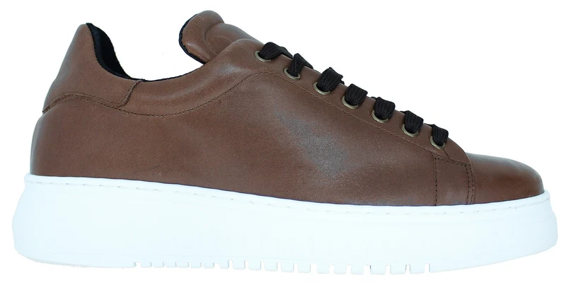 |ACS SNEAKER UOMO PELLE MARRONE|