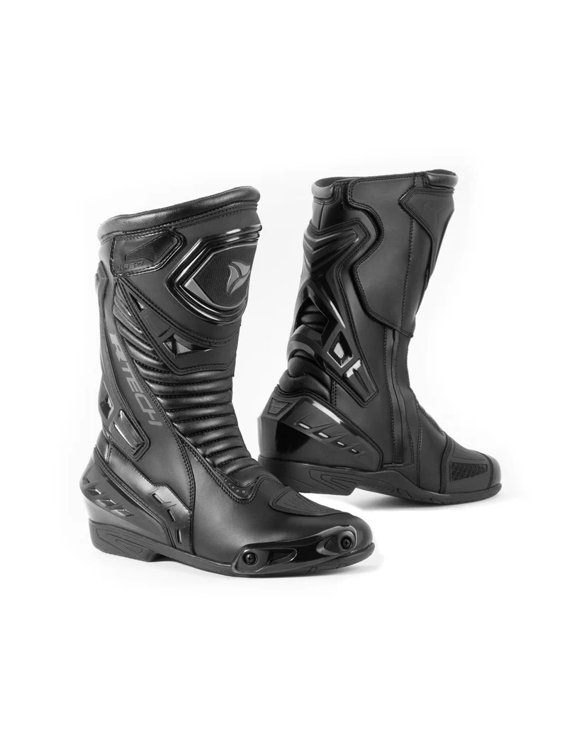 R-TECH TORNADO 2.0 WP PELLE STIVALI DI MOTO NERO