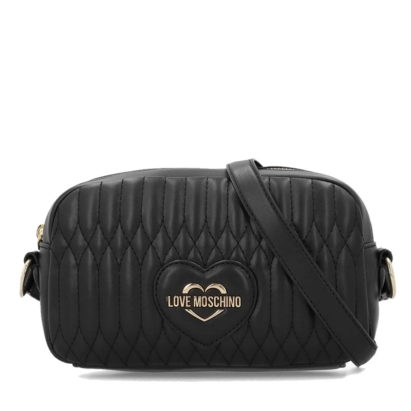 Borsa Donna a Tracolla LOVE MOSCHINO linea Bubby Love in Ecopelle Nera