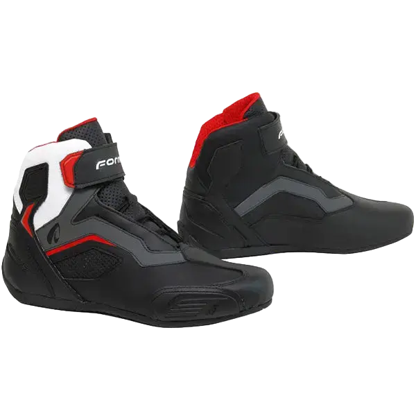 FORMA Stinger Flow Stivali Da Moto Nero Bianco Grigio