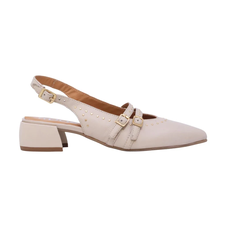 Mjus slingback donna NARISSA L72109 in pelle Beige Capri
