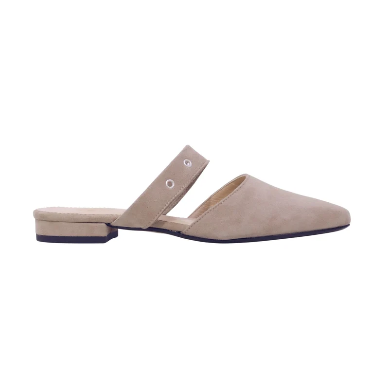 Jaffè sabot donna 670 in camoscio terra