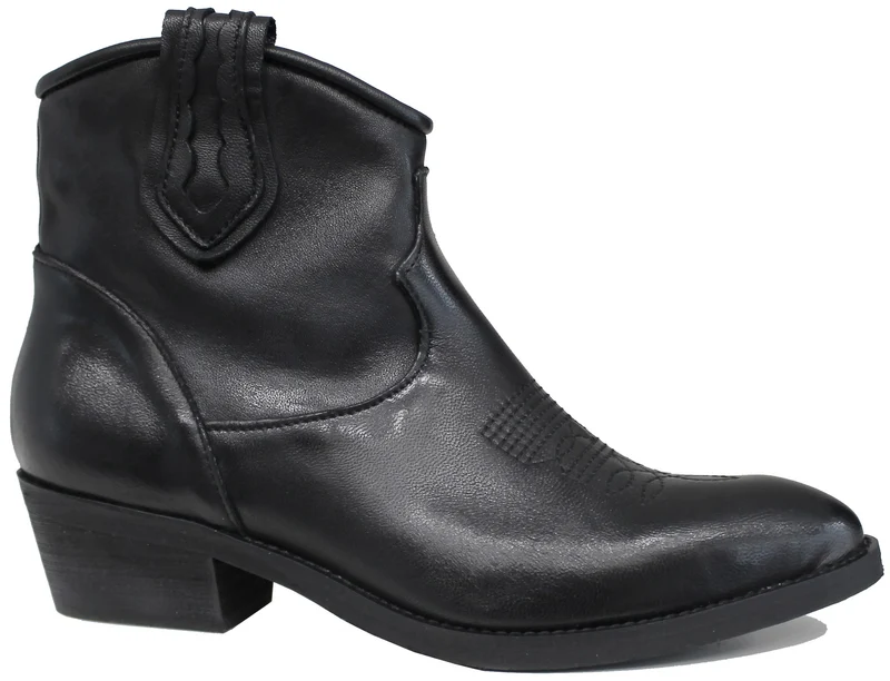 |TEXANO DONNA PELLE NERA|
