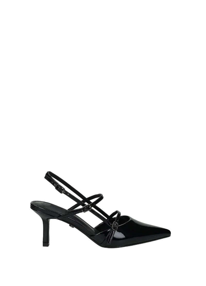 Décolleté slingback donna vernice