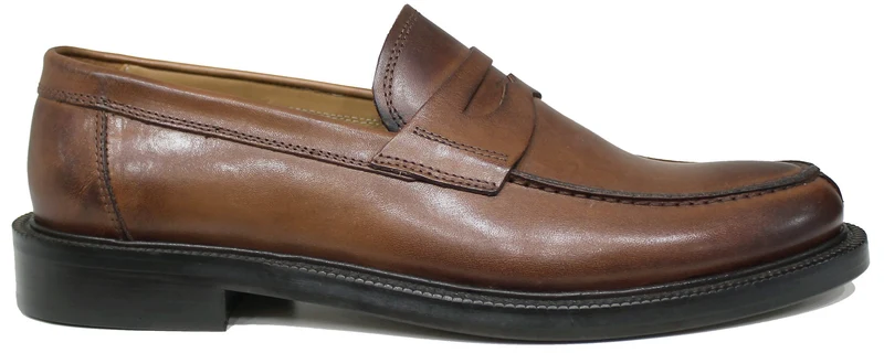MOCASSINO UOMO ACS PELLE MARRONE