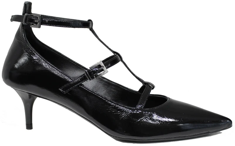 |DECOLTE' CINTURINI VERNICE NERA|