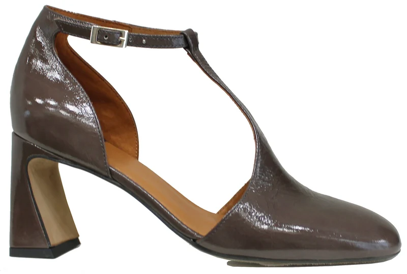 DECOLTE' DONNA VERNICE GRIGIO