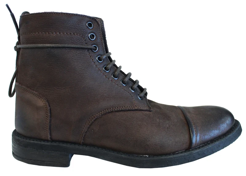 |ANFIBIO UOMO CAMOSCIO MARRONE|