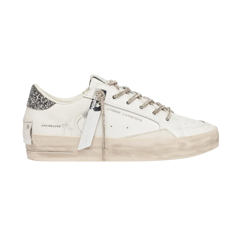 Crime London SK8 Deluxe Always Shining 29111 sneaker donna in pelle