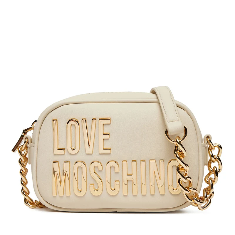 Borsa Donna a Tracolla LOVE MOSCHINO linea Bold Bag Avorio