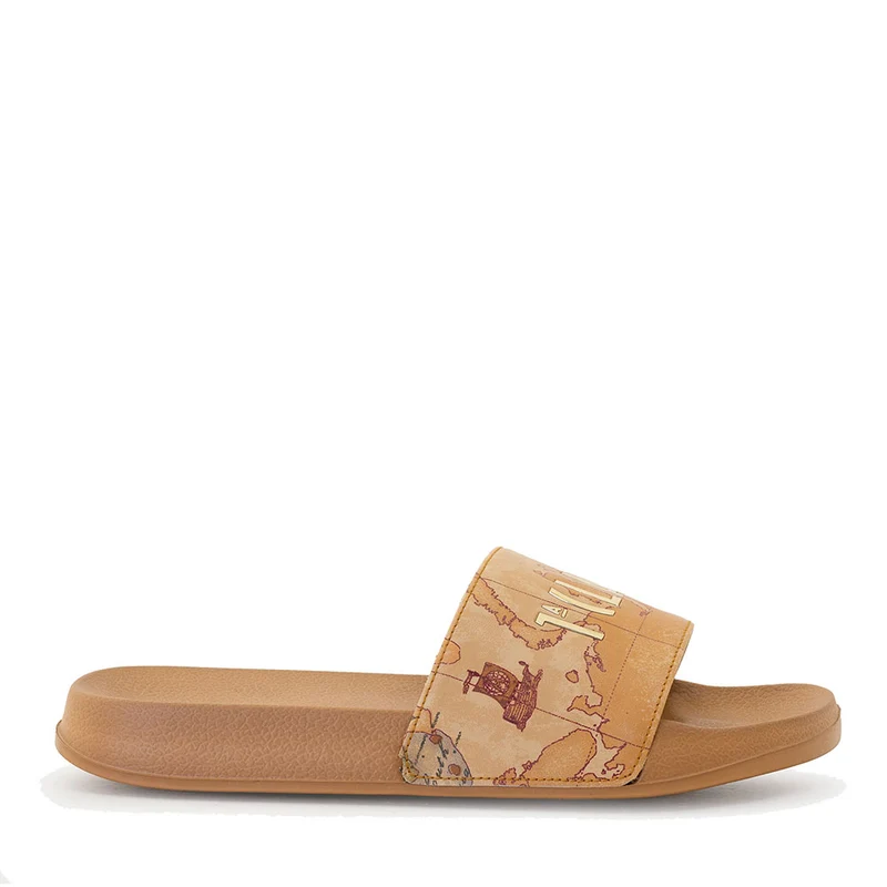 Ciabatte Donna 1A Classe Alviero Martini in Gomma e Eco Nappa stampa Geo Classic 1431