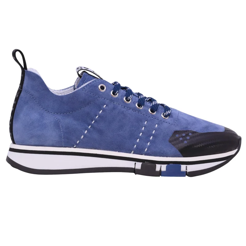 F65 Fabi FU1436X Sensory Ceruleo sneaker uomo in camoscio