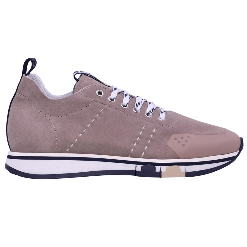 F65 Fabi FU1436X Taupe Cachem Adobe Rose sneaker uomo in camoscio