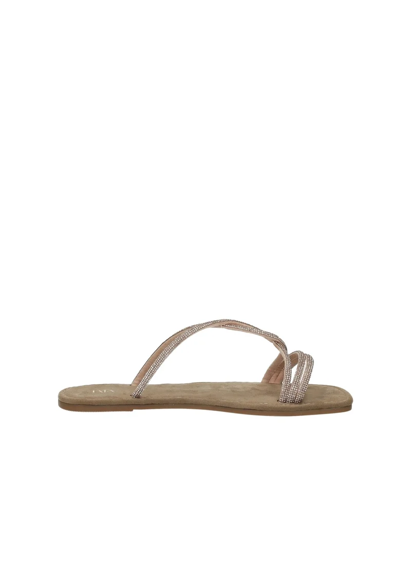 Sandali con listini strass