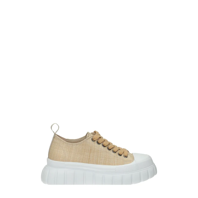 Sneakers con tomaia in tessuto lavorato