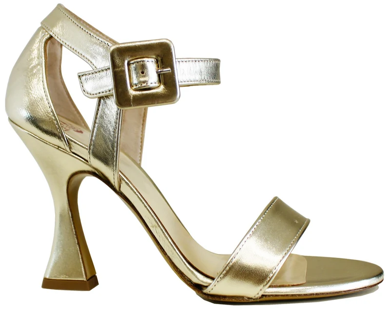|SANDALO DONNA LE FABIAN LAMINATO PLATINO|