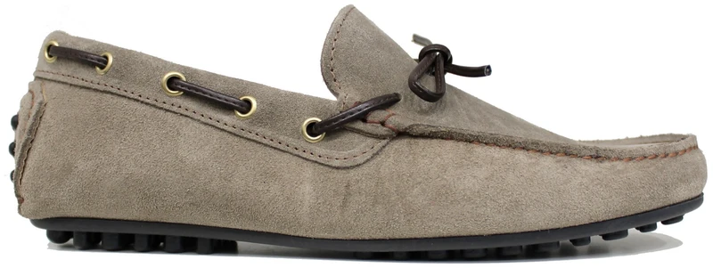 |MOCASSINO BARCA CAMOSCIO GRIGIO|