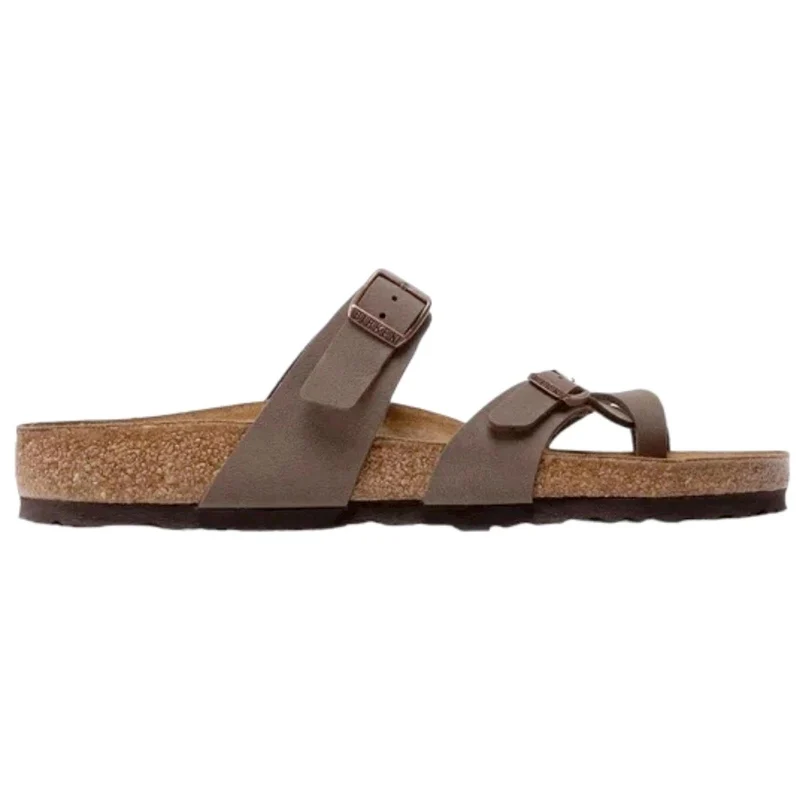 Birkenstock Mayari Birko-Flor Nubuk sandalo infradito Regular Fit