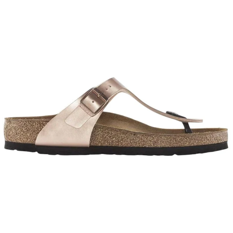 Birkenstock Gizeh Birko Flor Copper 1023943 sandalo infradito rame regular fit