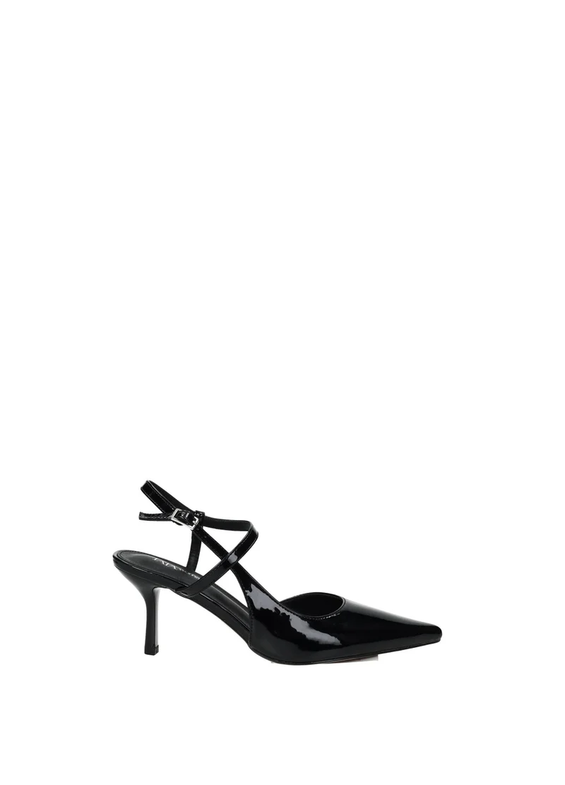 Décolleté slingback vernice