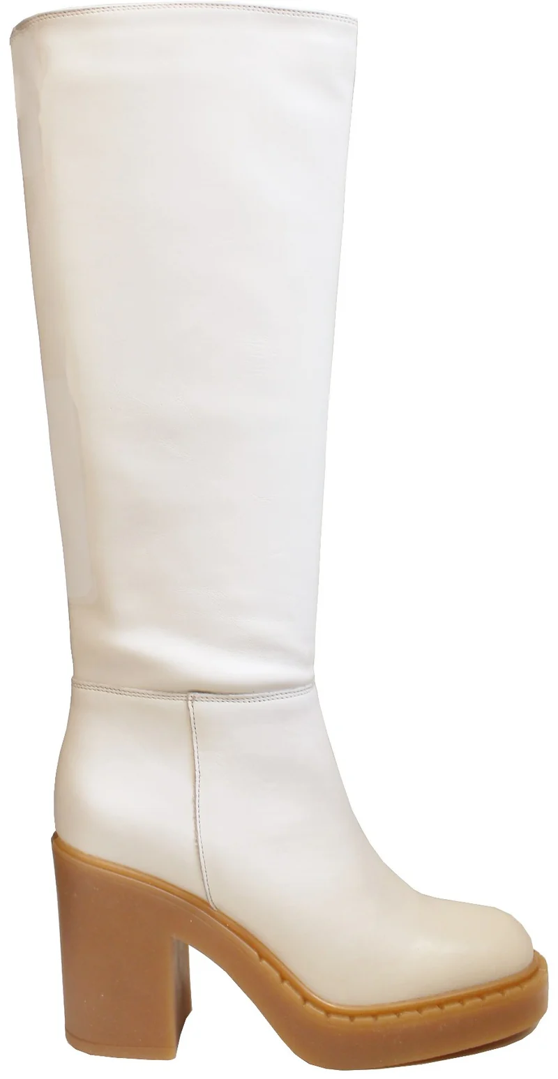 |STIVALE DONNA ACS PELLE PANNA|